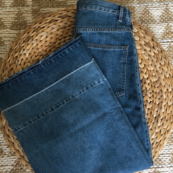 ZARA WOMAN DENIM CULOTTES XS - Picture 2 of 8